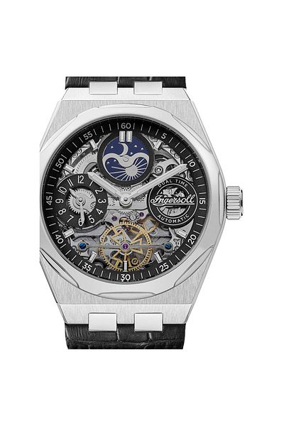 Ingersoll Ανδρικό Ρολόι I12905, Αυτόματο, 43mm, 5atm