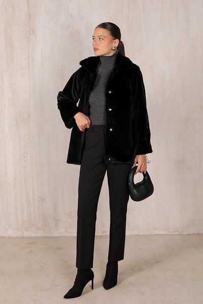 Melike Tatar Faux Coat 32-2226