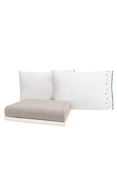 Yataş Brie Double Pique Set - Sage