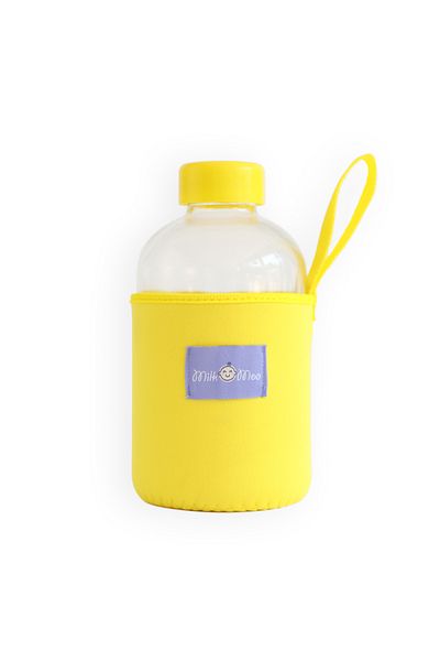 Milk & Moo Milk&moo Sailor Octopus Kids Glass Water Bottles 20 Oz, 600 ml