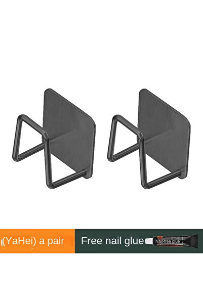 Choice رف إسفنجة حوض من الفولاذ المقاوم للصدأ باللون الأسود، قطعتان، قطعة واح...