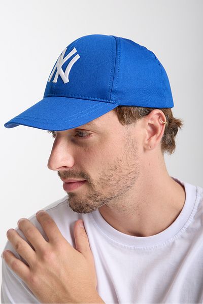 Moda Days Saxs Blue Color NY Embroidered Beyboz Hat