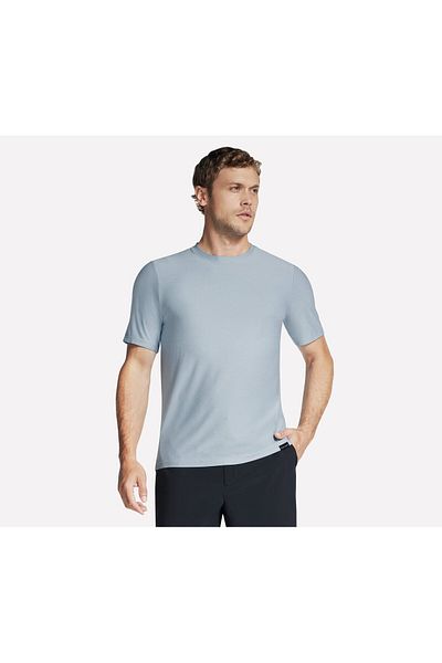 SKECHERS GODRI ALL DAY TEE men's t-shirt white