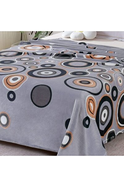 Pucioasa Cocolino blanket 200x230cm with colorful circles