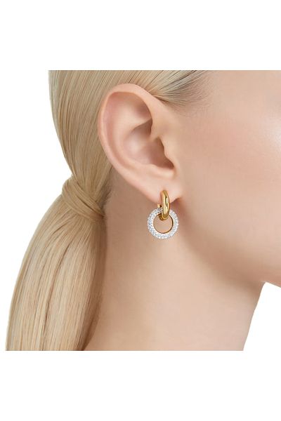 Swarovski Dextera Goldfarbene Ohrringe 5668818