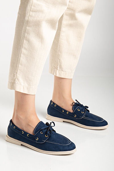 Genetti Kadın Klasik Timberlnd Muadil Model Loafer Ayakkabı Gen2283