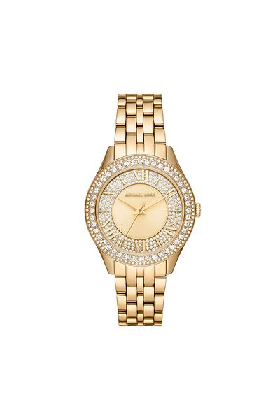 Michael Kors Harlowe Damen Uhr Gold Mk4709