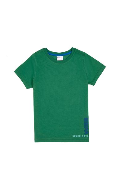 U.S. Polo Assn. Boy's Green Crew Neck T-Shirt 50307140-Vr054