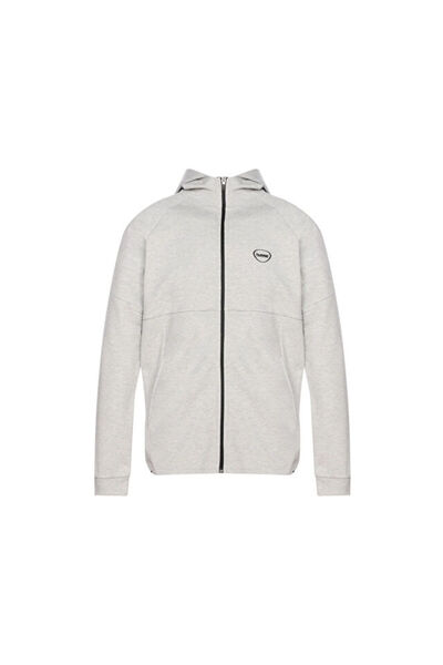 hummel Inter Zip Hoodie Erkek Günlük Ceket 921257-2006 Gri