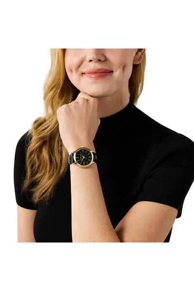 Michael Kors Slim Runway damen Uhr Schwarz MK7553
