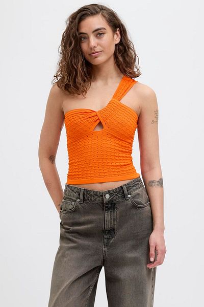 Jack & Jones Women's One Shoulder Blouse - Neye