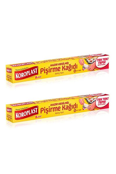Koroplast 16 Pieces X Ready Cut Baking Paper - 2 Pieces