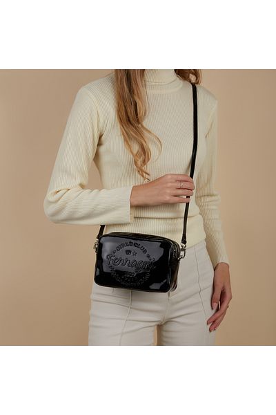 CHIARA FERRAGNI Damen Umhängetasche Schwarz 75sb4bd5-zs944-899