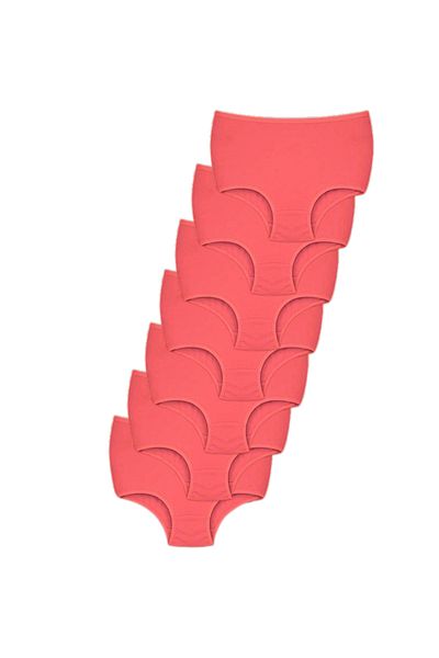 BEGATEKS Pachet de 7 chiloți pentru femei - talie înaltă, lenjerie confortabilă, țesătură de bumbac, 3 opțiuni de culoare