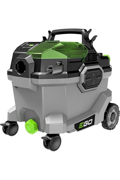EGO POWER + Shop Vacuum Wet Dry, Car Vac, Portable Cordless Cleaner, 9 Gallon 110 CFM