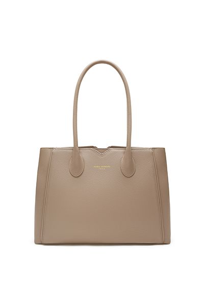 Isabel Bernard Honoré Handtasche Taupe