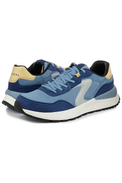 SKECHERS SKECHERS FURY - FURY L pantofi sport pentru bărbați albaștri