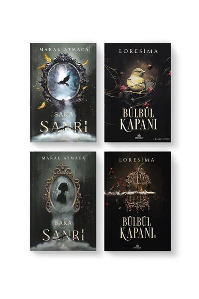 Ephesus Yayınları Saka ve Sanrı 1-2 Bülbül Kapanı 1-2 Ciltli Set
