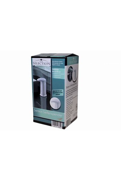 Hausberg Automatický dávkovač mýdla se senzorem, 340 ml, odolný plast, 4 baterie AAA, 1,5 V součástí balení, bílý