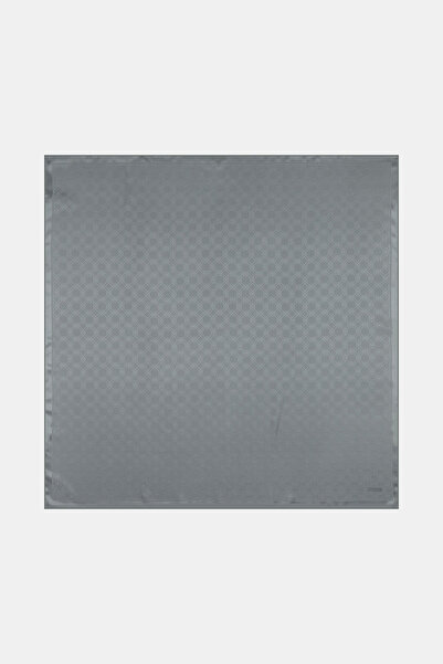 Vakko Anthracite Jacquard Fashion Scarf