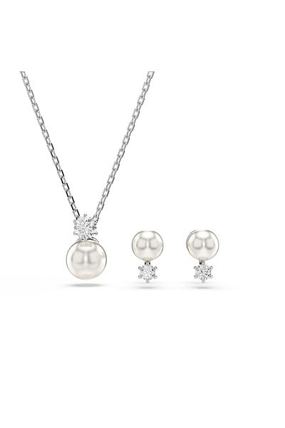 1'ASLAN Swarovski Matrix Silver Coloured Gift Set 5689624