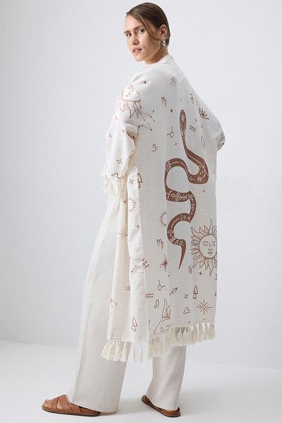 Touché Privé KIMONO CU DETALII CU CIUCURI