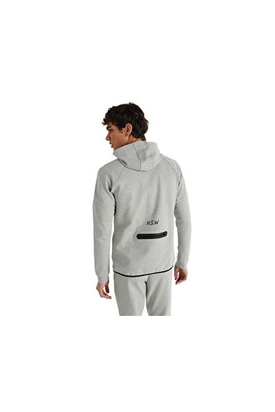 hummel Inter Zip Hoodie Men's Casual Jacket 921257-2006 Gray
