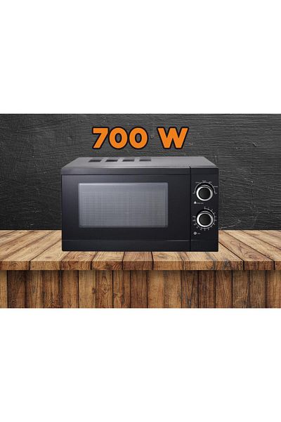 Hausberg Mikrovlnná trouba Hausberg HB8005NG, 20 l, 700 W, Mechanická, Černá