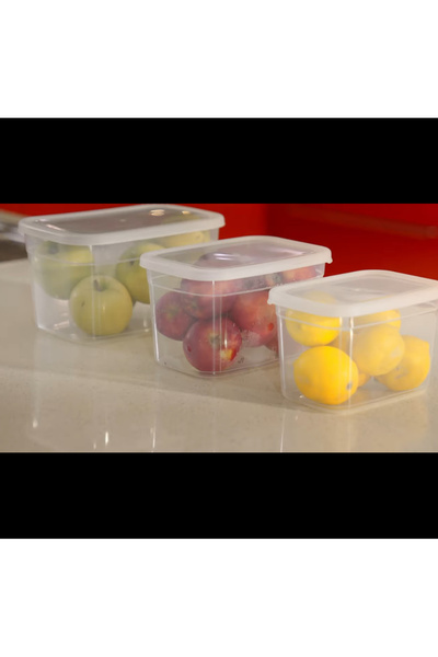 Bulutlife 3 LT Derin Saklama Kabı 3 lü Set