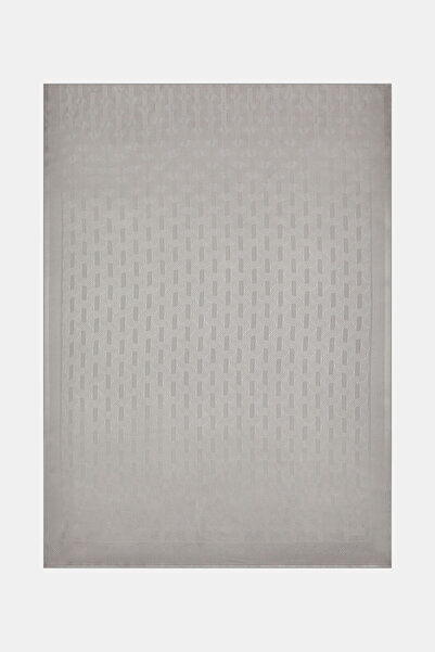 Vakko GRAY JACQUARD FASONE SHAWL