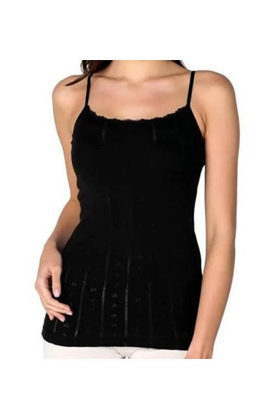 Tutku 6 Pieces Tutku Jacquard Tank Top with Rope Strap 0200