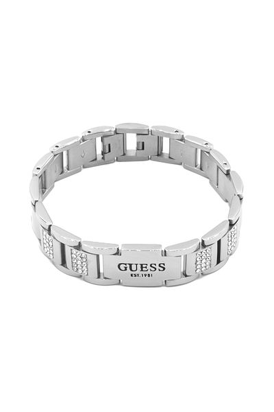Guess Frontiers Silberfarbene Armband Jumb01341jwstt-u