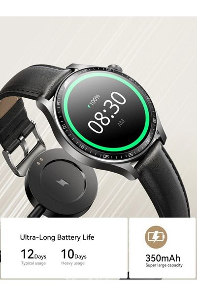 Joyroom Smartwatch 350mAh 48mm, Bluetooth Calls, Fitness, Sleep Modes, Grey, Arabic/English