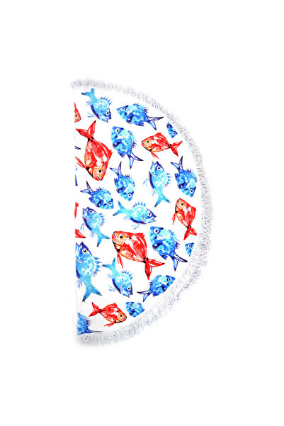 ANEMOSS Aquarium Round Beach Towel