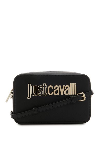 Just Cavalli Metal Damen Umhängetasche Schwarz 75ra4bb3-zs766-899