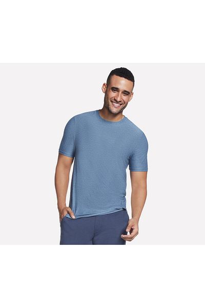 SKECHERS Tricou bărbătesc GODRI ALL DAY TEE albastru