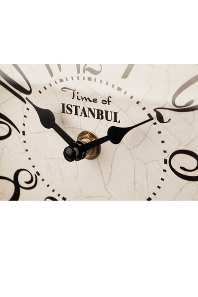 XOOM Vintage Green Brown Retro Suitcase Table Clock