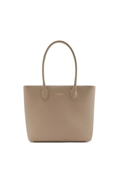 Isabel Bernard Honoré Schultertasche, Einkaufstasche Taupe