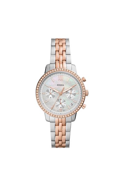Fossil Neutra Damen Uhr Mehrfarbig/roségold/silber Es5279