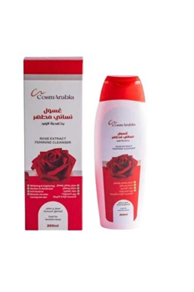 CosmArabia غسول منظف نسائي بخلاصة الورد من كوزماريبيا، 200 مل