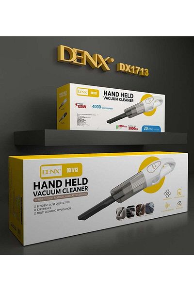 Denx DX1713 - مكنسة كهربائية يدوية