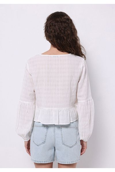 Colin's Cămașă albă pentru femei Regular Fit