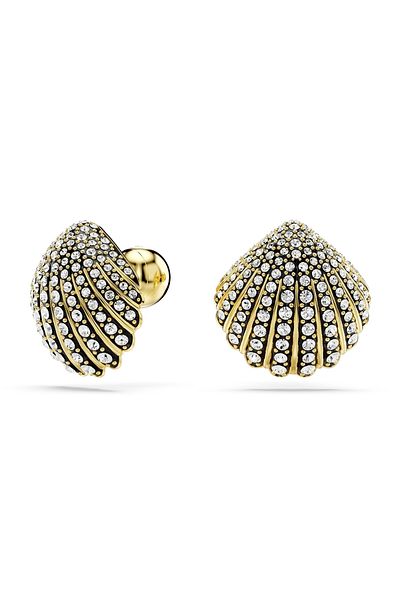 Swarovski Idyllia Goldfarbene Ohrknöpfe 5683970