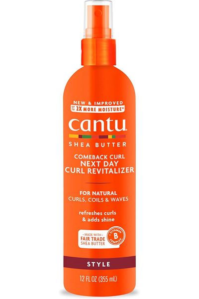 Cantu Comeback Curl Next Day Curl Revitalizer, 12 Fluid Ounce
