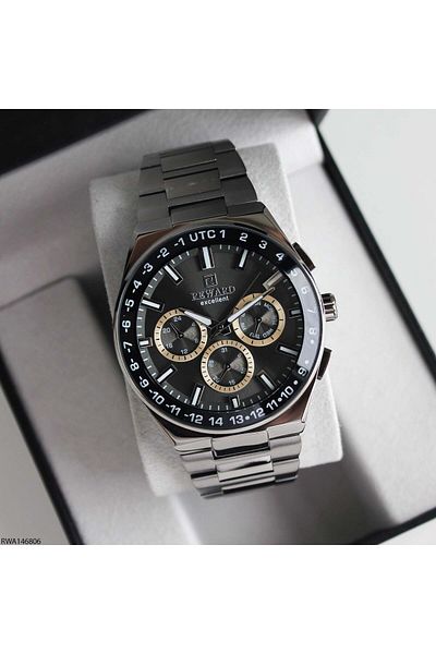 Reward Excellent Rwa146806 Smoked Stainless Steel Men Wrist Watch