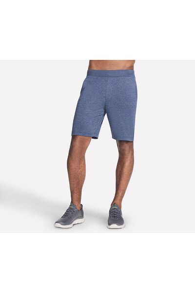 SKECHERS Pantaloni scurți bărbați EXPLORER 9 SHORT bleumarin