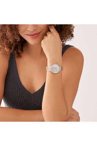 Fossil Neutra Damen Uhr Mehrfarbig/roségold/silber Es5279