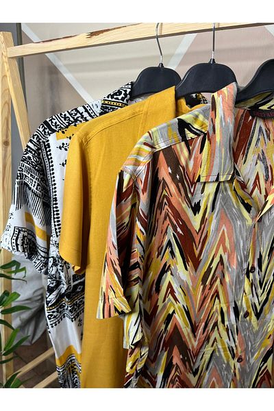 MFZ Giyim 3 Pack Viscose Shirts