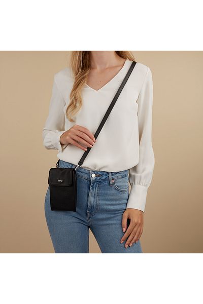 Abro Damen Handytasche Schwarz 030043-37-18
