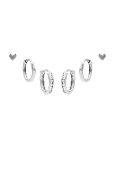 100de100Gübre Karma Damen Earparty Silber Epv01s